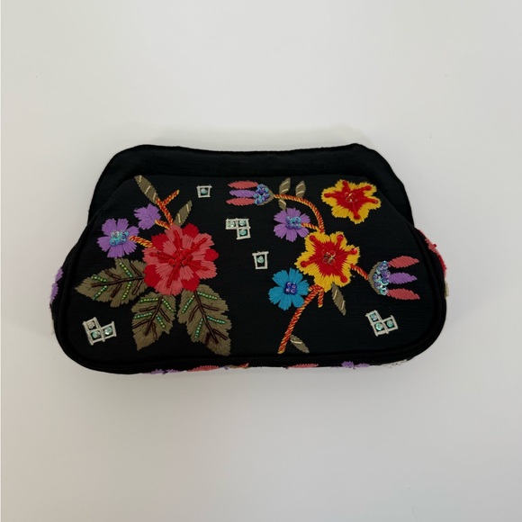 Vintage Marco Avane Handmade Floral Beaded Evening Shoulder/Clutch Bag - Picture 10 of 16